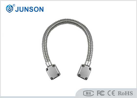 Zinc Alloy Head Stainless Steel Door Loop For Wire Protection