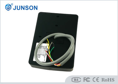 IP65 Plastic RFID Access Control System / Access Control Card Reader Support IC/ID/HID Card
