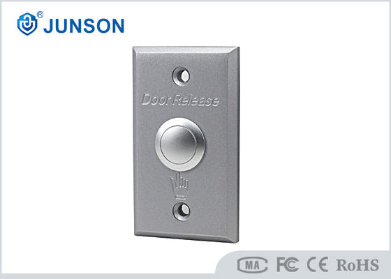 Emergency Exit Push Button with Sandblast Finish 86*50mm Pure Copper Nickel Plating Door Release