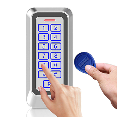 Waterproof IP67 Metal Case RFID Card Keypad Stand-Alone Access Control With 1000 Users