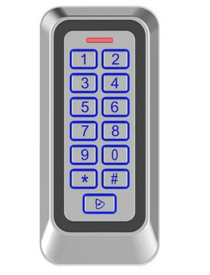 Waterproof IP67 Metal Case RFID Card Keypad Stand-Alone Access Control With 1000 Users
