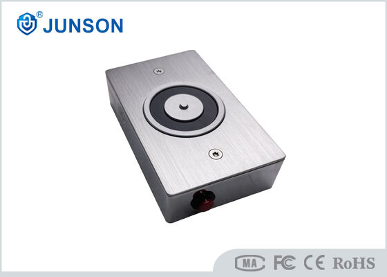 304 Stainless Steel Electromagnetic Door Holder with Manual Release Button for 12V/24V DC Operation