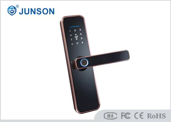 Smart Fingerprint Door Lock with 500DPI Sensor Multi-Access and Aluminum Alloy Panel