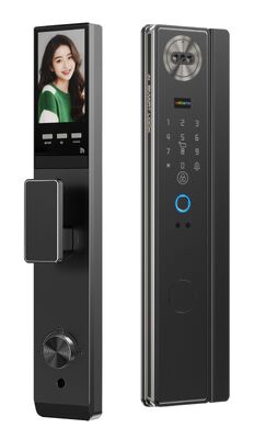 Waterproof Smart Face Recognition Door Lock with Video Intercom & App Control