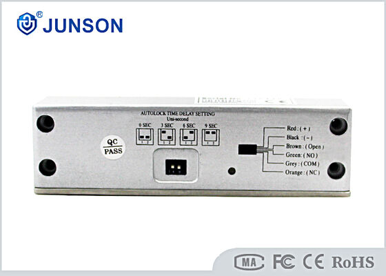 Surface-Mount Electric Bolt Lock with 9-Second Timer and NO/NC/COM Output