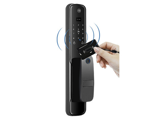 High Quality 4200mAh Lithium-ion Battery Fingerprint Door Lock with Tuya Smart APP and 100 Fingerprint Capacity
