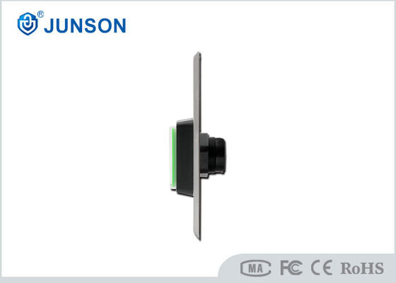 JS-115SL-P LED Door Release Push Button Stainless Steel 115x70mm Exit Switch NO NC COM 12V Access Control