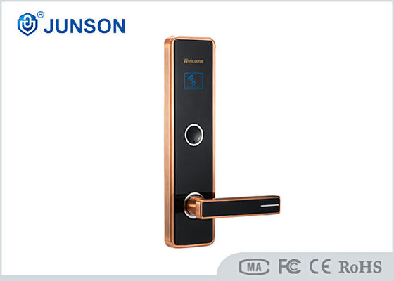 Copper Zinc Alloy 0.2A 200mA IC Card Door Locks 5cm Sensor