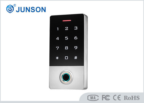 Robust Waterproof RFID Keypad Reader with Biometric Fingerprint Recognition - 24VDC