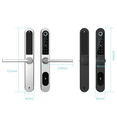 Mobile TTLOCK APP Fingerprint Smart Door Lock European Standard Apartment