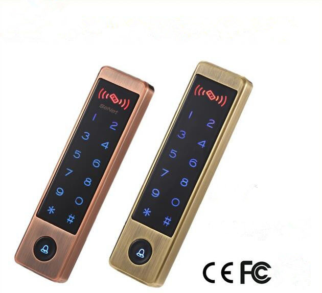 Video door phone Access Control System Keypad Zinc Alloy With Palting