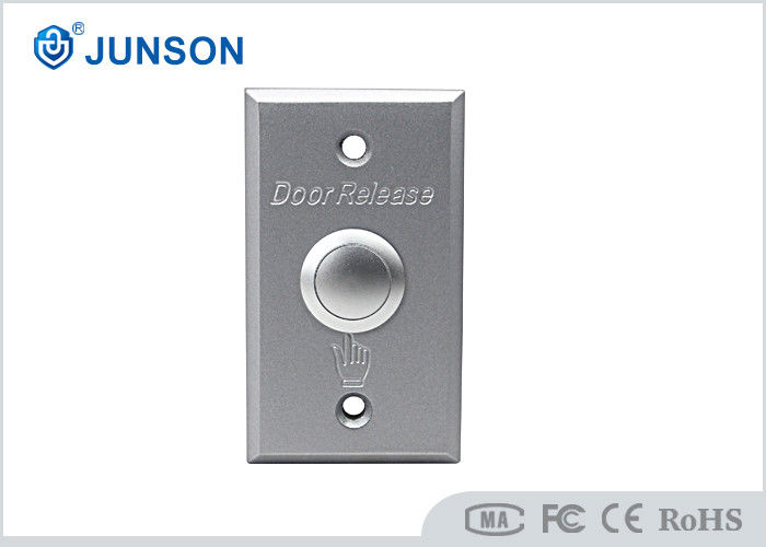 Emergency Exit Push Button with Sandblast Finish 86*50mm Pure Copper Nickel Plating Door Release