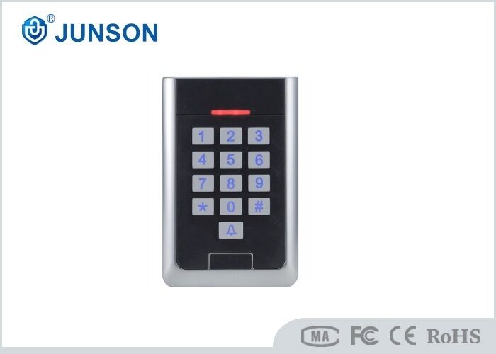 JS-K6903-K Standalone IP67 Waterproof Access Control Metal Keypad Anti-Vandal EM Mifare Wiegand 3000 Users