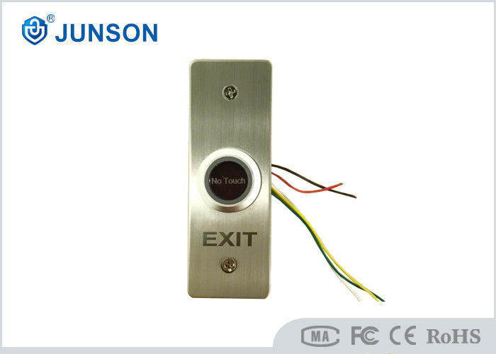Infrared Sensor Stainless Steel DC 12V No Touch Exit Button