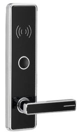 Zinc Alloy Electronic RFID Hotel Locks Access Control With Acrylic Face Plate