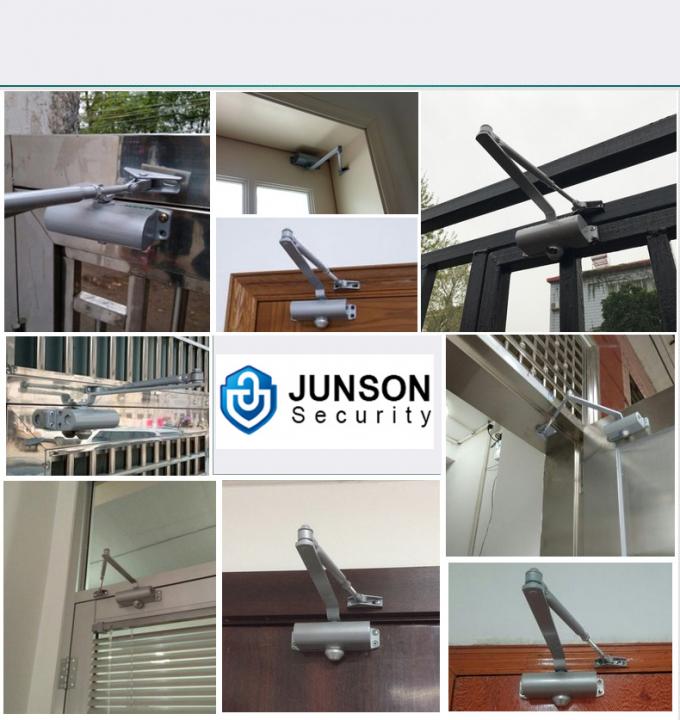 Door Closer Hydraulic Pressure Access Control Parts Aluminium Alloy