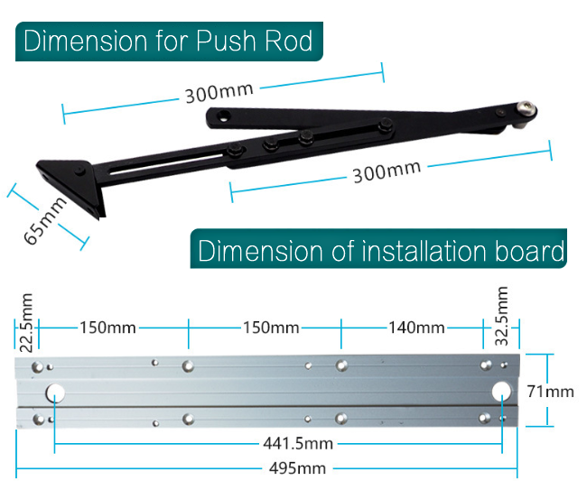 IP12D Auto Door Opener Aluminum Alloy Housing 240VAC 30s Holding Time 0