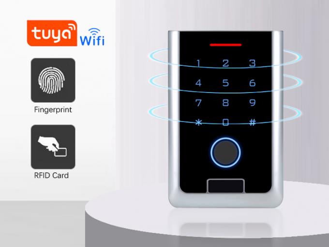 Fingerprint WIFI Access Control With IP66 Waterproof Metal Case