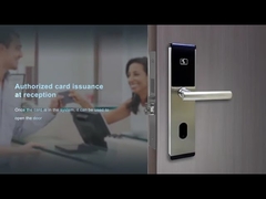 201 Stainless Steel Contactless Rfid Card Locks Plating FCC