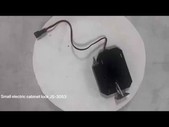 Improved Small Electric Cabinet Lock With Pole High-Strength Construction
