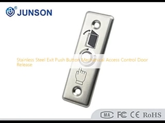 Stainless Steel Exit Push Button Mechanical Access Control Door Release