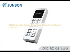 2000Cards  Metal Keypad Single Door Access Control System Door Lock