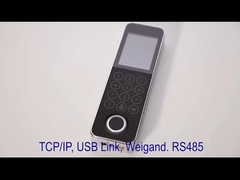 Waterproof IP66 Fingerprint Access Control TCP IP 12V RS485 Metal Enclosure