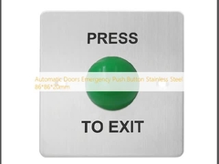 Automatic Doors Emergency Push Button Stainless Steel 86*86*20mm