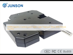1500N Electric Control Lock Steel Case Titanium Wire With Knock Out Pin