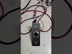 Stainless Steel 2mm Thickness Push Button Exit Switch Touchless