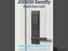 View Zinc Alloy Metal Anti Thief Fingerprint Password Lock Tuya Smart Home Door Lock Demo