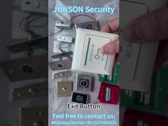 Durable Hotel Access Control Exit Button 500k Cycles