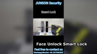 Smart Door Lock 3D Face Unlock HD Video Intercom