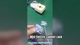 JUNSON Security · JS-4052/S Mini Electric Cabinet Lock