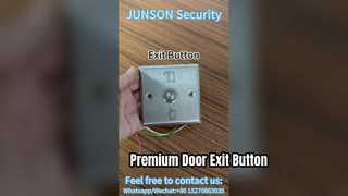 Durable Access Control Exit Push Button for Secure Doors