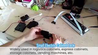Small Electric Cabinet Lock