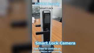 Smart Door Lock Fingerprint Camera Tuya App